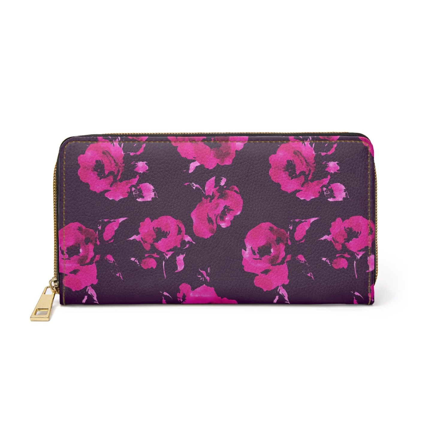 Accessories One size / White Purple Love Zipper Wallet