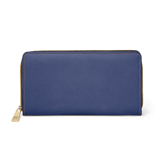 Accessories One size / White Rhino Grey Blue Zipper Wallet