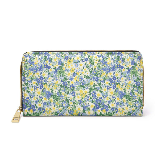 Accessories One size / White Summer Garden Zipper Wallet