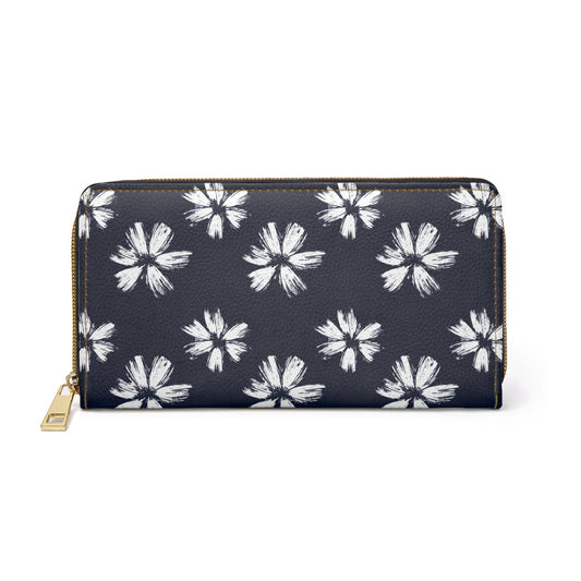 Accessories One size / White Wildflowers Zipper Wallet