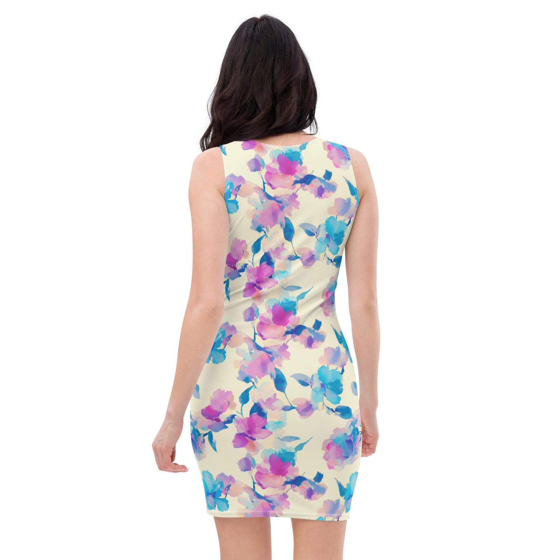All Over Prints Creme Glacee Bodycon Dress