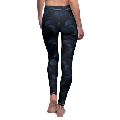 All Over Prints Dark Shades Women's Yoga Leggings