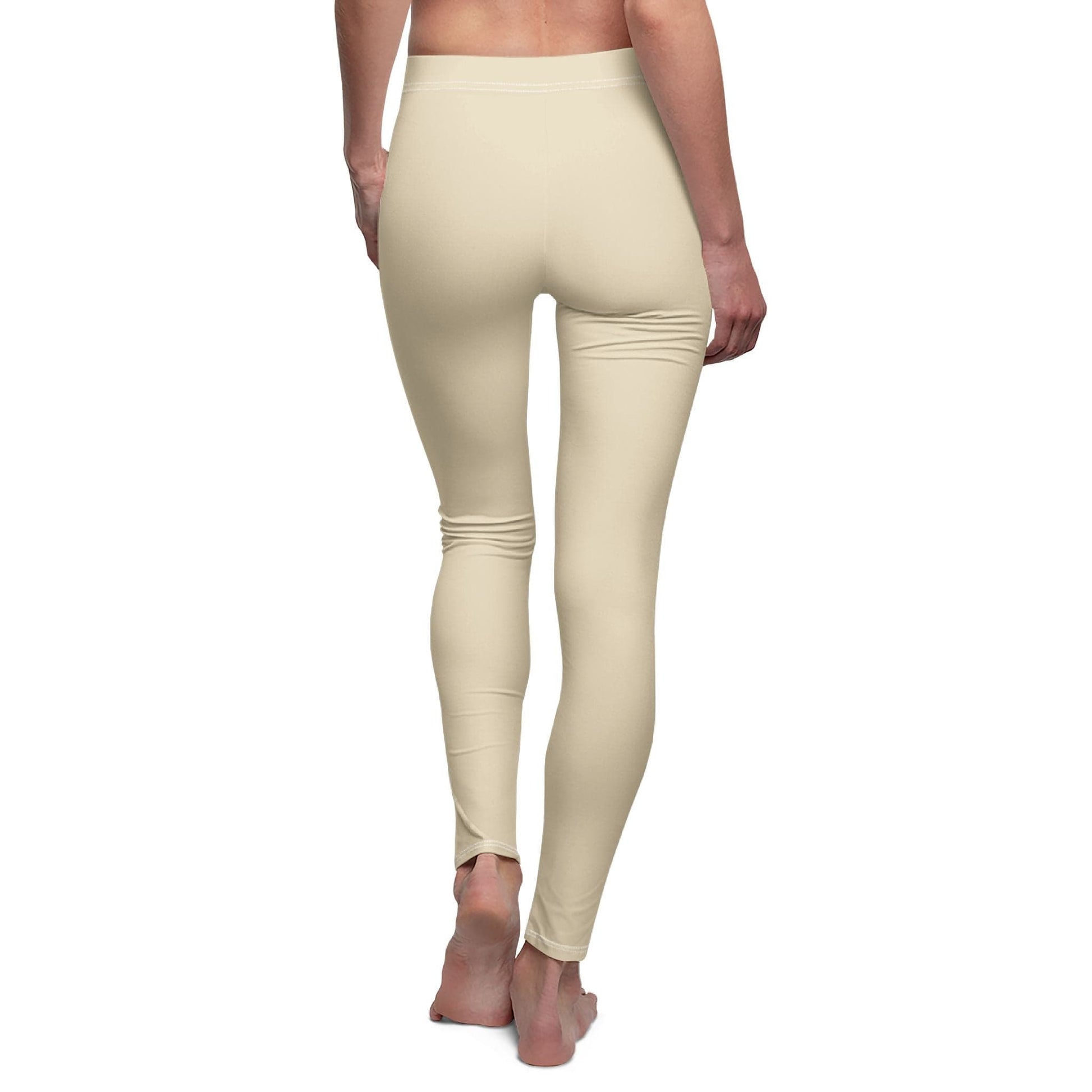 All Over Prints Double Spanish White Women's Yoga Leggings