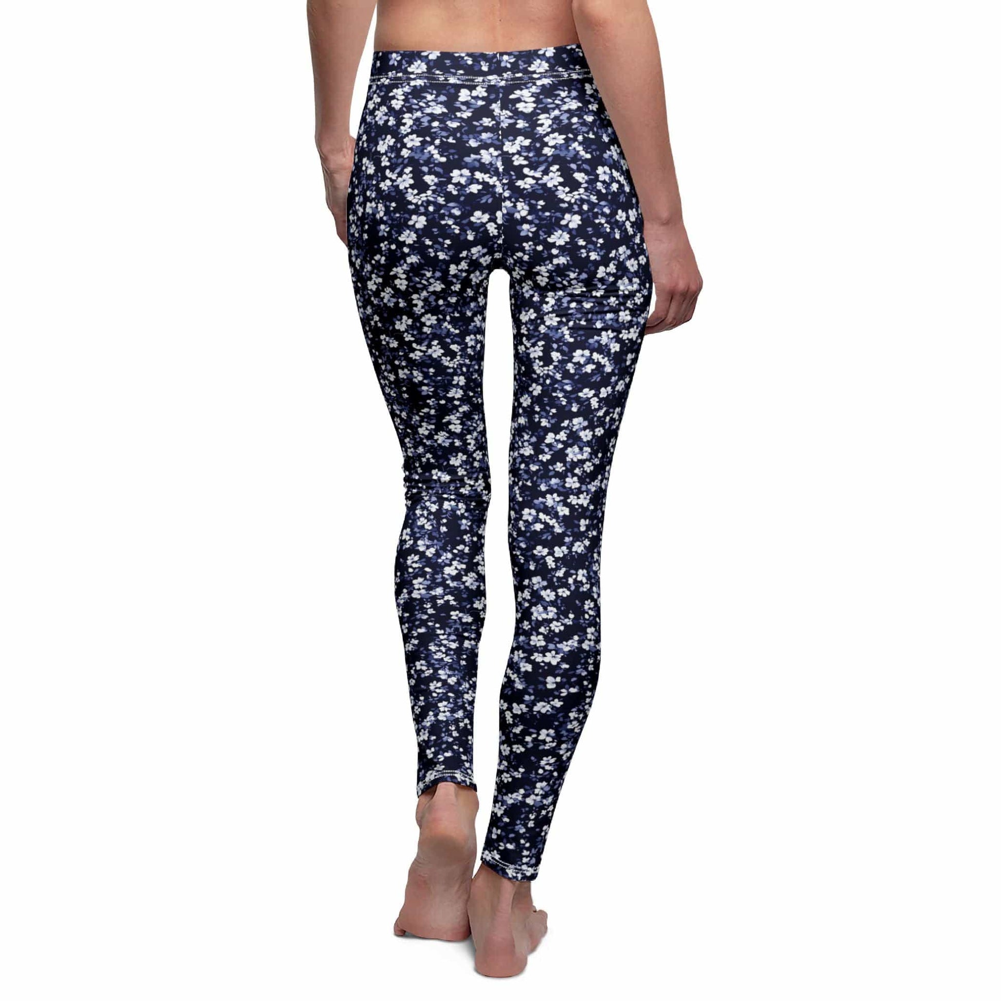 All Over Prints Fields of Blue Women's Yoga Leggings