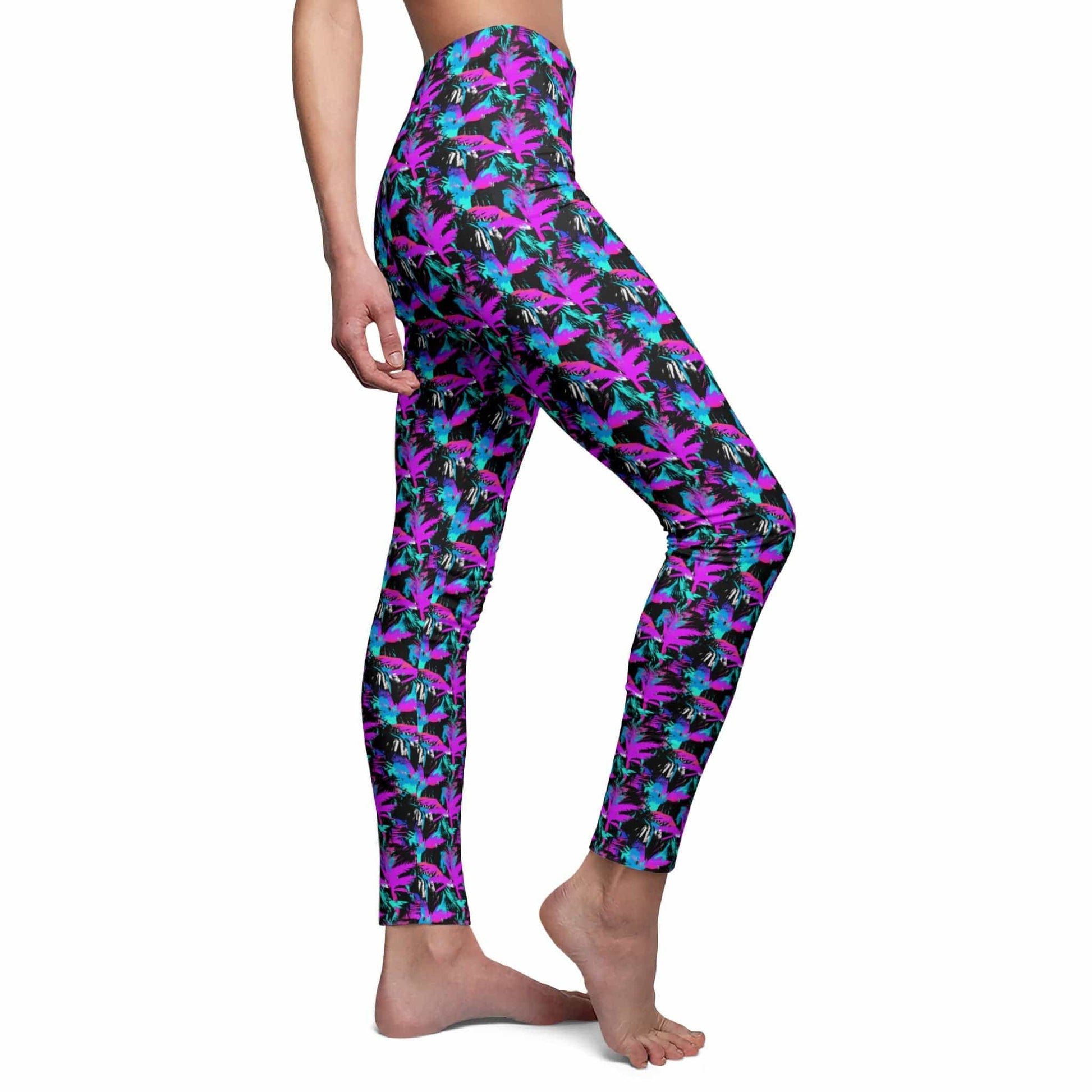 All Over Prints Neon Jungagaze Women's Yoga Leggings