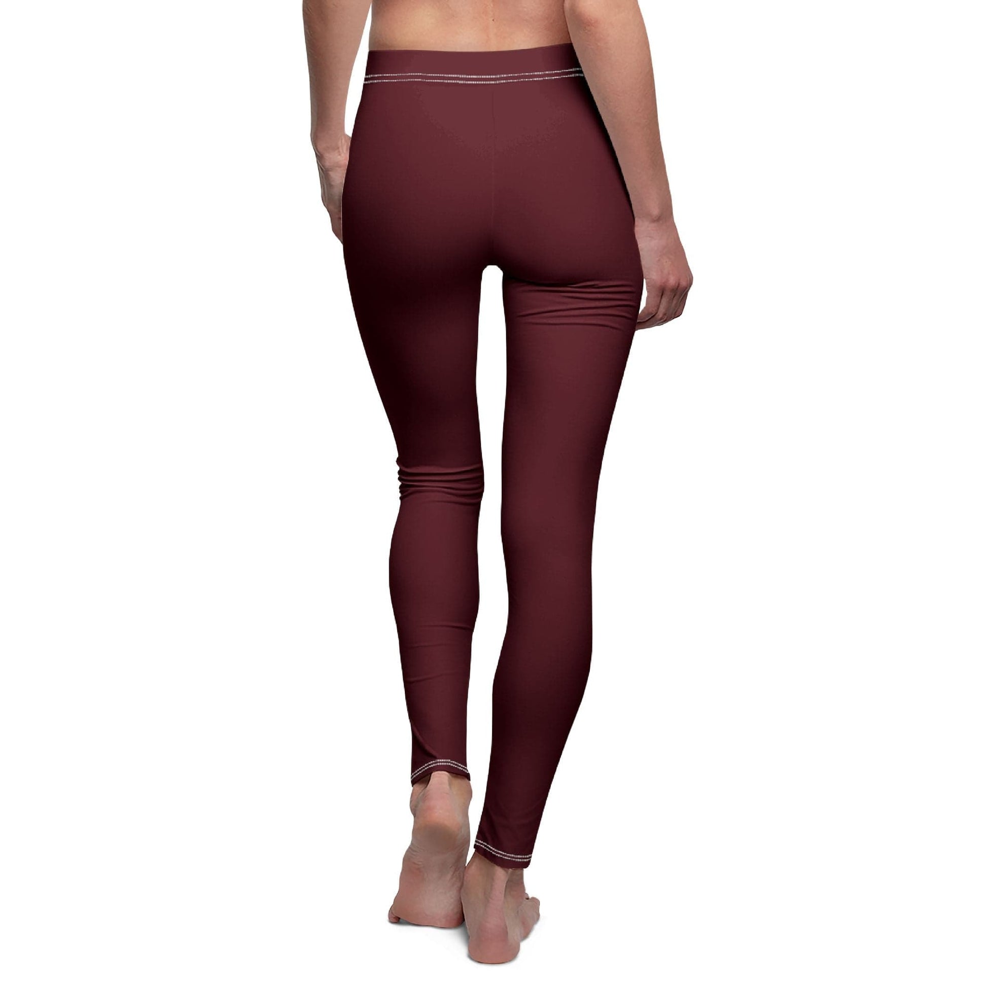 All Over Prints Wine Berry Women's Yoga Leggings
