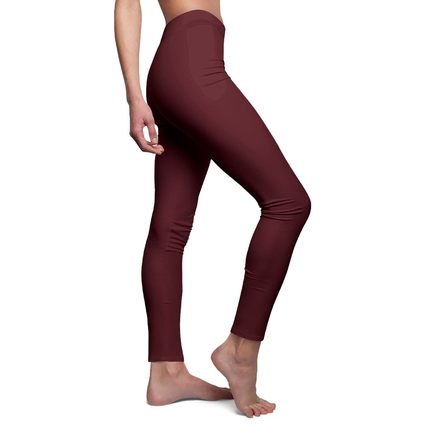 All Over Prints Wine Berry Women's Yoga Leggings