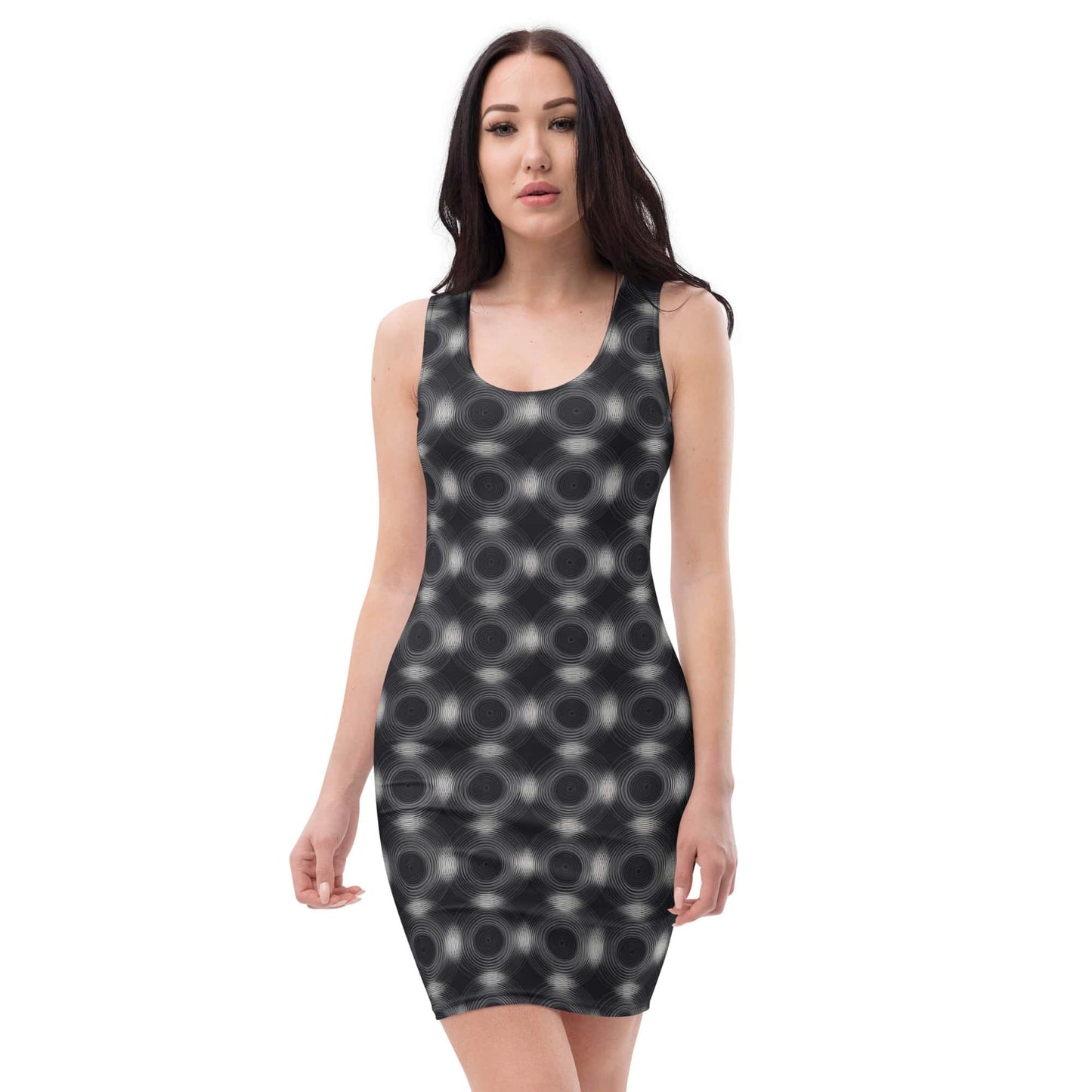 All Over Prints XS Bass Bodycon Dress