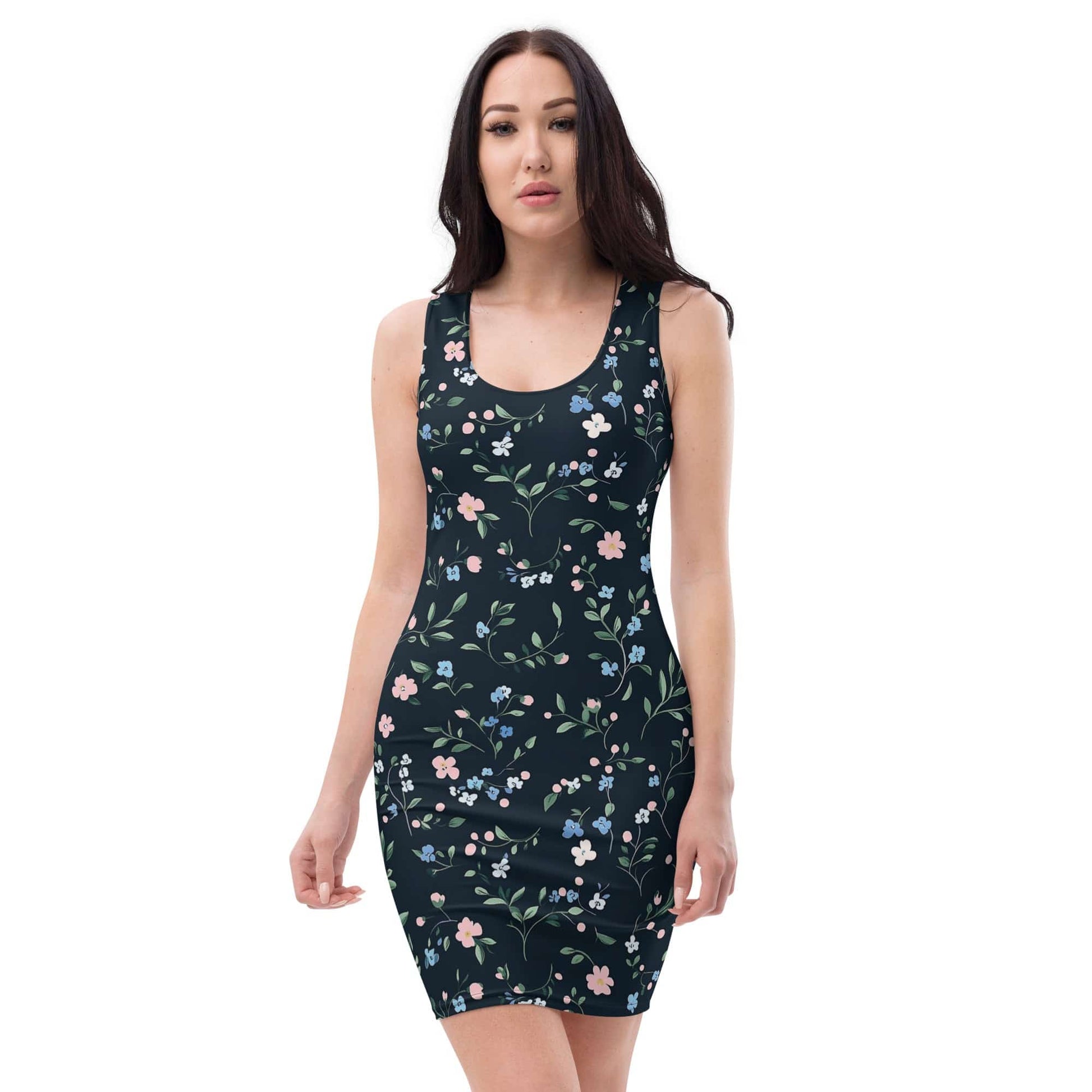 All Over Prints XS Bee Love Bodycon Dress