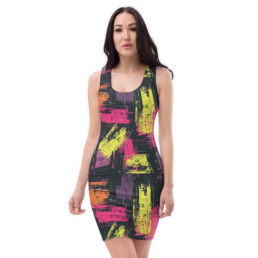 All Over Prints XS Catwalk Bodycon Dress