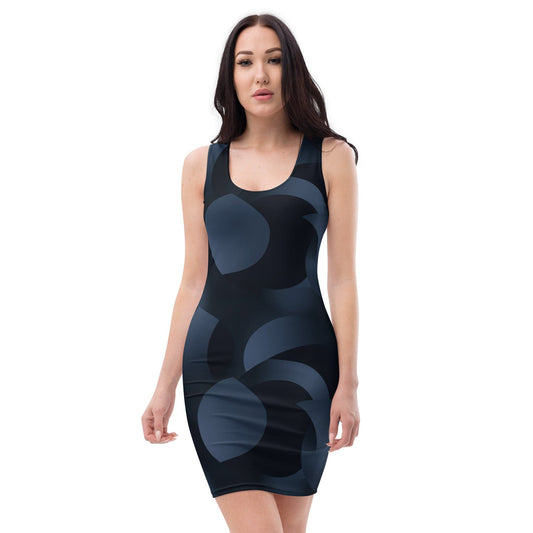 All Over Prints XS Dark Shades Bodycon Dress