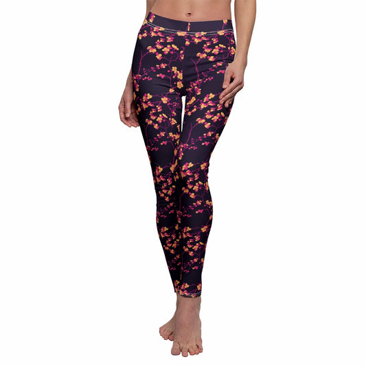 All Over Prints XS Electro Cherry Women's Yoga Leggings