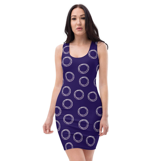 All Over Prints XS Encircled II Bodycon Dress
