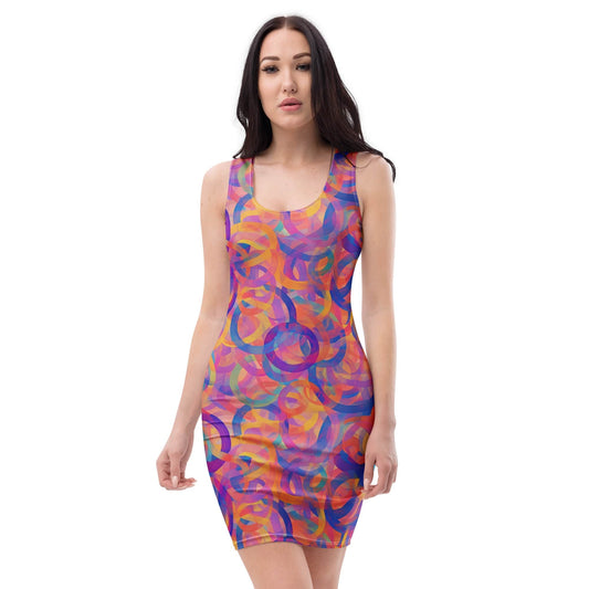 All Over Prints XS Life Lessons Bodycon Dress