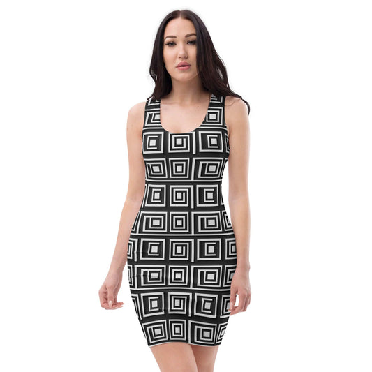 All Over Prints XS Made In Milan Bodycon Dress