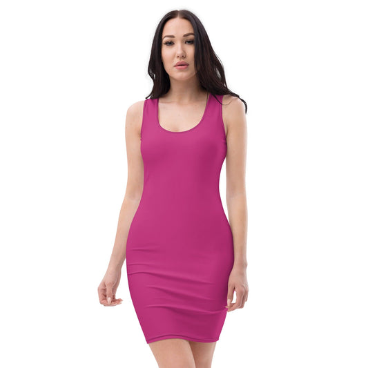 All Over Prints XS Rouge Bodycon Dress