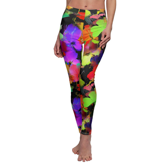 All Over Prints XS Summer in Bloom Women's Yoga Leggings