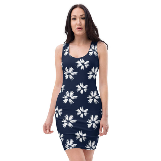 All Over Prints XS Wildflowers Bodycon Dress