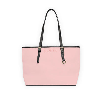 Bags 16" x 10" / Black Blossom Women's Vegan Leather Tote Bag