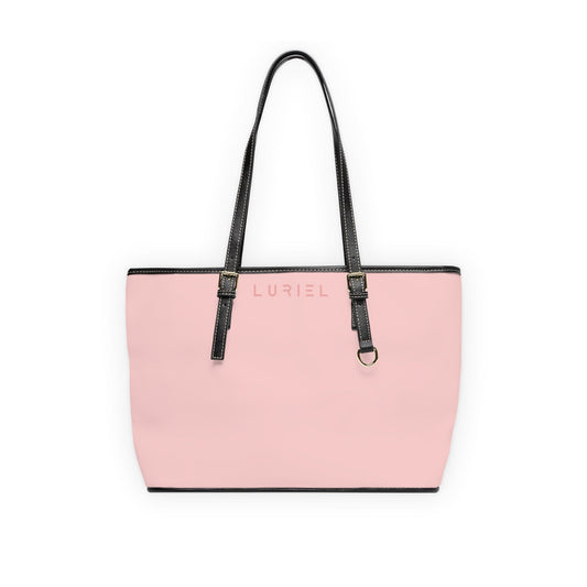 Bags 16" x 10" / Black Blossom Women's Vegan Leather Tote Bag