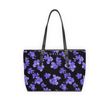 Bags 16" x 10" / Black Blue Grace Women's Vegan Leather Tote Bag
