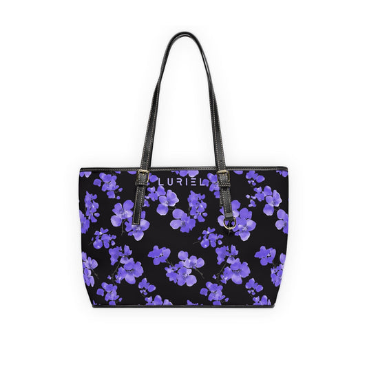 Bags 16" x 10" / Black Blue Grace Women's Vegan Leather Tote Bag