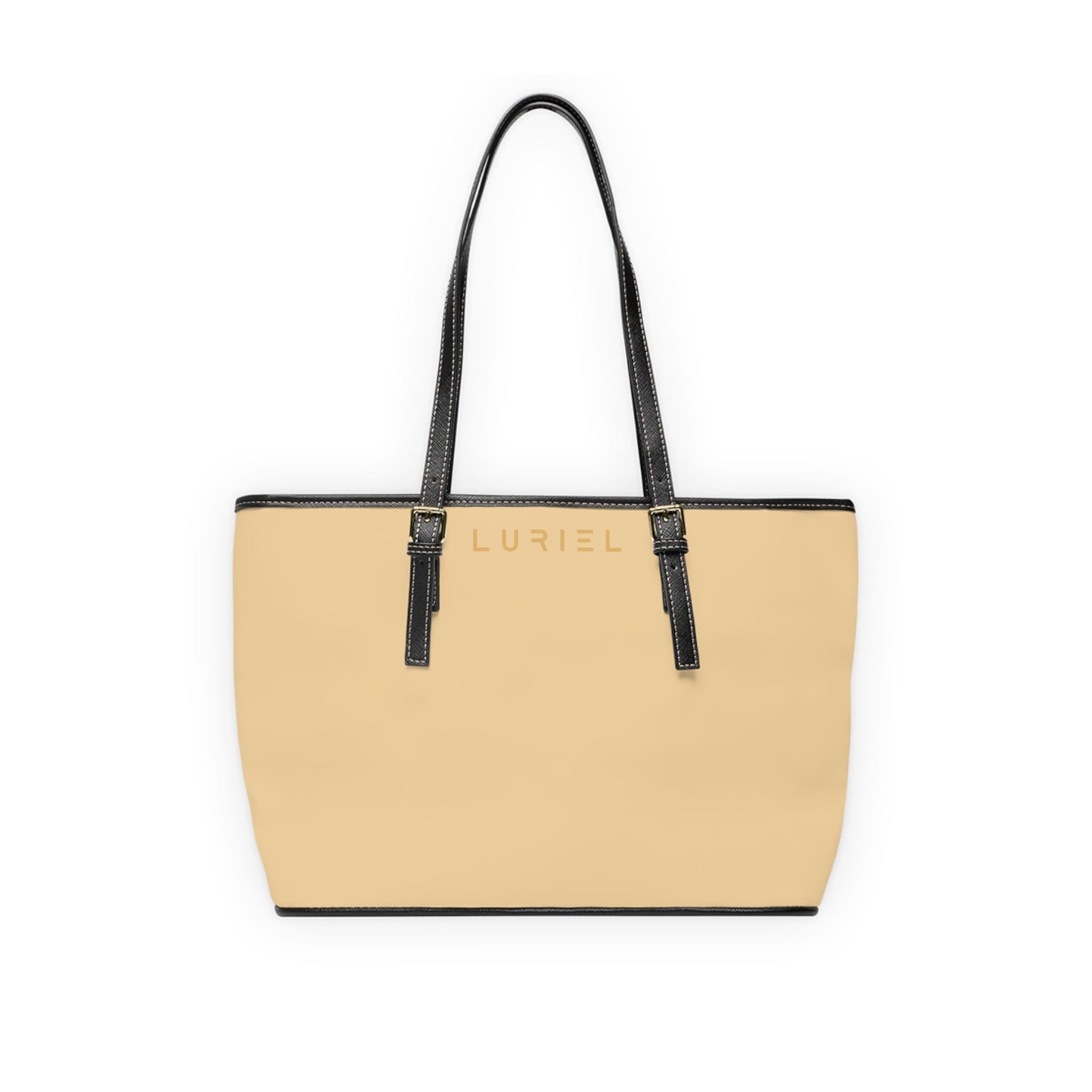 Bags 16" x 10" / Black Brandy Women's Vegan Leather Tote Bag