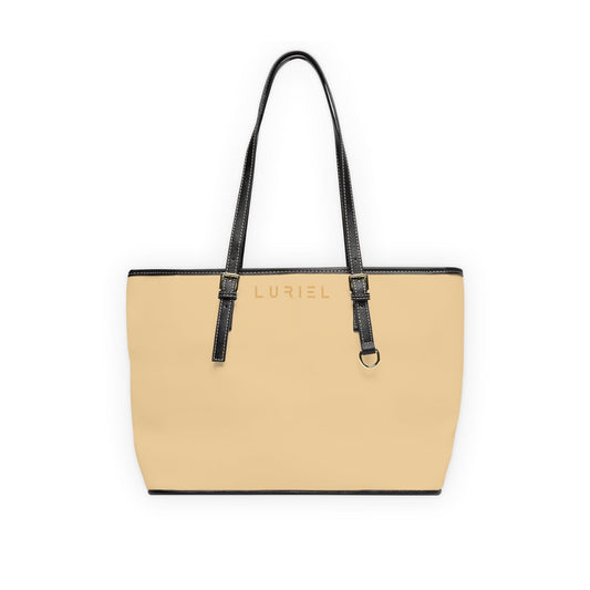 Bags 16" x 10" / Black Brandy Women's Vegan Leather Tote Bag
