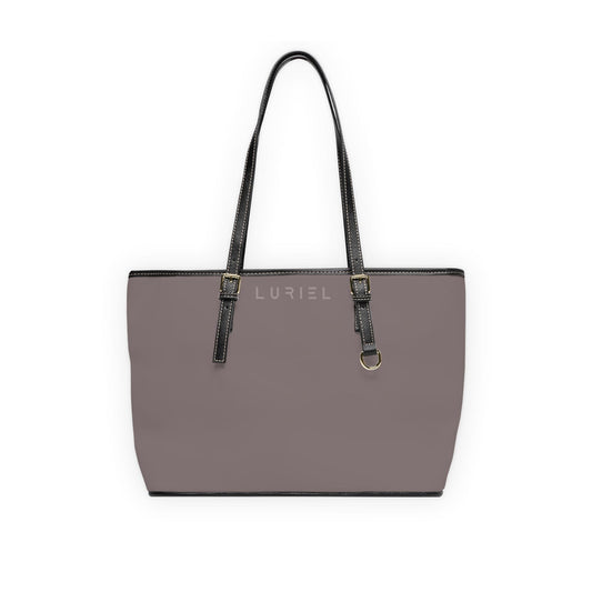 Bags 16" x 10" / Black Dove Grey Women's Vegan Leather Tote Bag