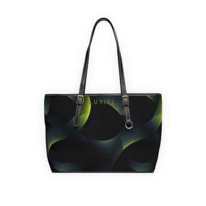 Bags 16" x 10" / Black Flow of Life Women's Vegan Leather Tote Bag