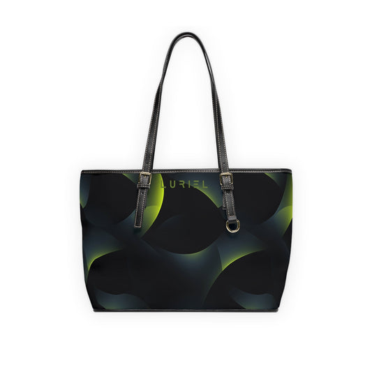 Bags 16" x 10" / Black Flow of Life Women's Vegan Leather Tote Bag