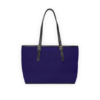 Bags 16" x 10" / Black Gunmetal Women's Vegan Leather Tote Bag