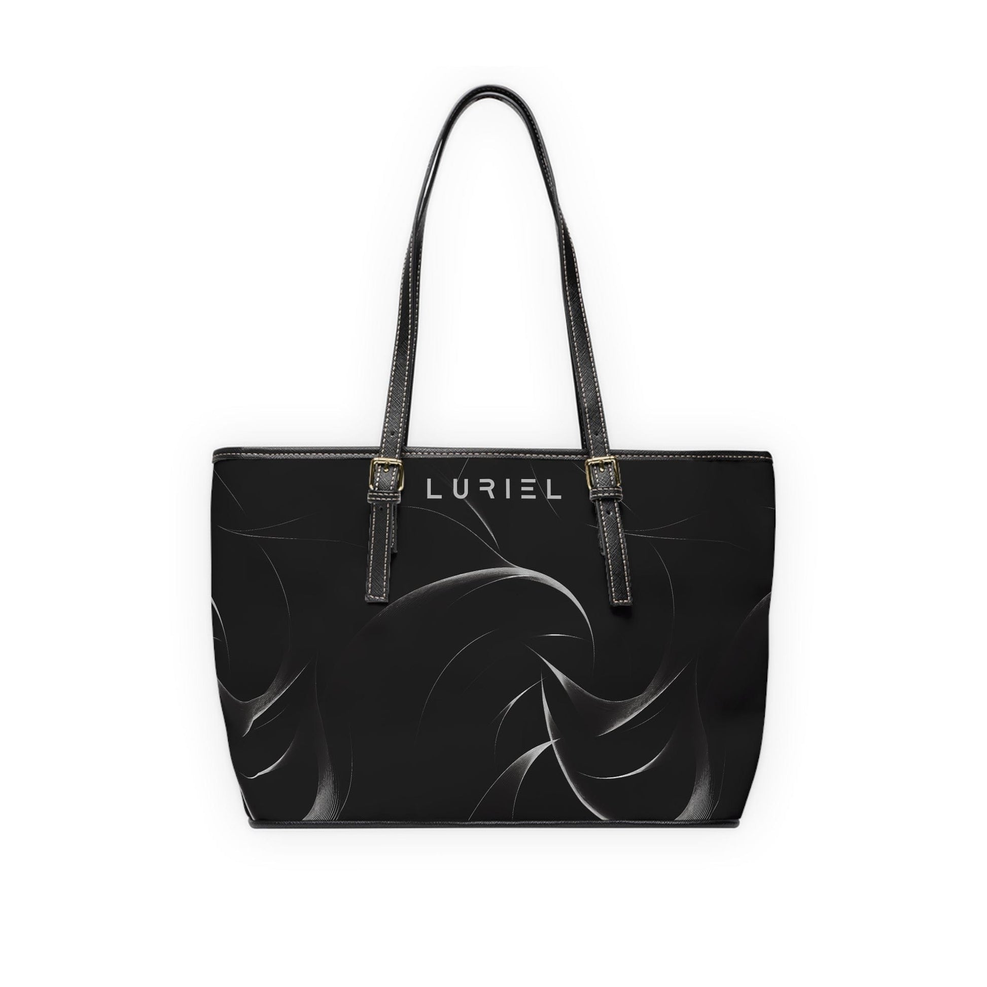 Bags 16" x 10" / Black Prana Women's Vegan Leather Tote Bag