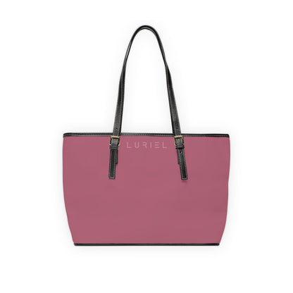 Bags 16" x 10" / Black Rose Taupe Women's Vegan Leather Tote Bag
