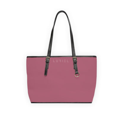 Bags 16" x 10" / Black Rose Taupe Women's Vegan Leather Tote Bag