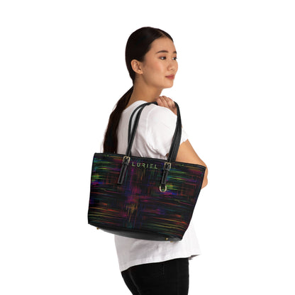 Bags 16" x 10" / Black Unpredictable Women's Vegan Leather Tote Bag