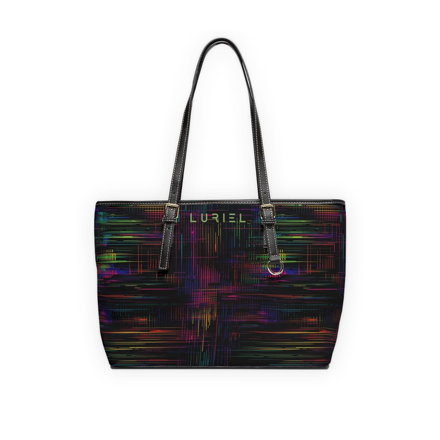 Bags 16" x 10" / Black Unpredictable Women's Vegan Leather Tote Bag