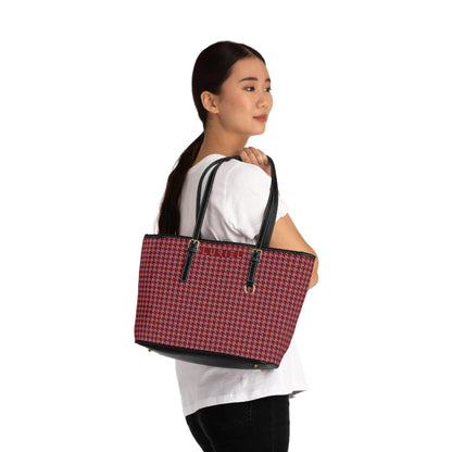 Bags 16" x 10" / Black Venice In May III Women's Vegan Leather Tote Bag
