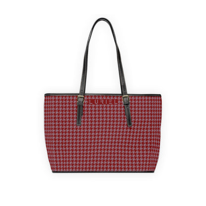 Bags 16" x 10" / Black Venice In May III Women's Vegan Leather Tote Bag