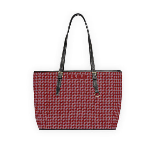 Bags 16" x 10" / Black Venice In May III Women's Vegan Leather Tote Bag