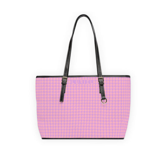 Bags 16" x 10" / Black Venice In May IV Women's Vegan Leather Tote Bag