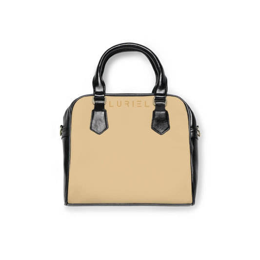 Bags 9.45" x 8.27" / Black Brandy Women's Vegan Leather Shoulder Bag