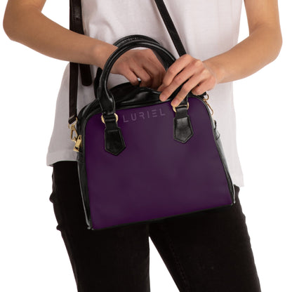 Bags 9.45" x 8.27" / Black Matterhorn Women's Vegan Leather Shoulder Bag