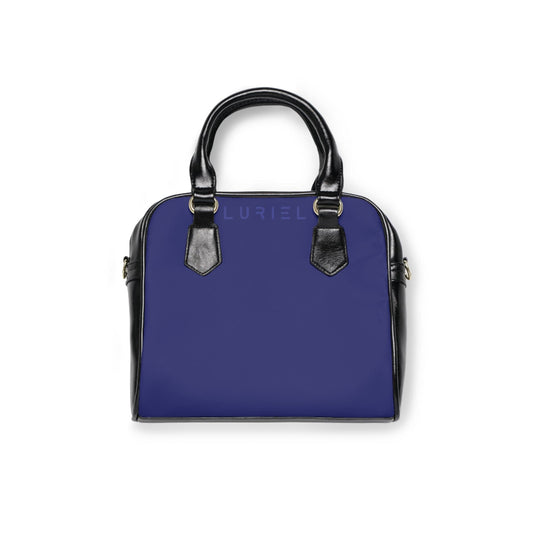 Bags 9.45" x 8.27" / Black Pickled Bluewood Women's Vegan Leather Shoulder Bag