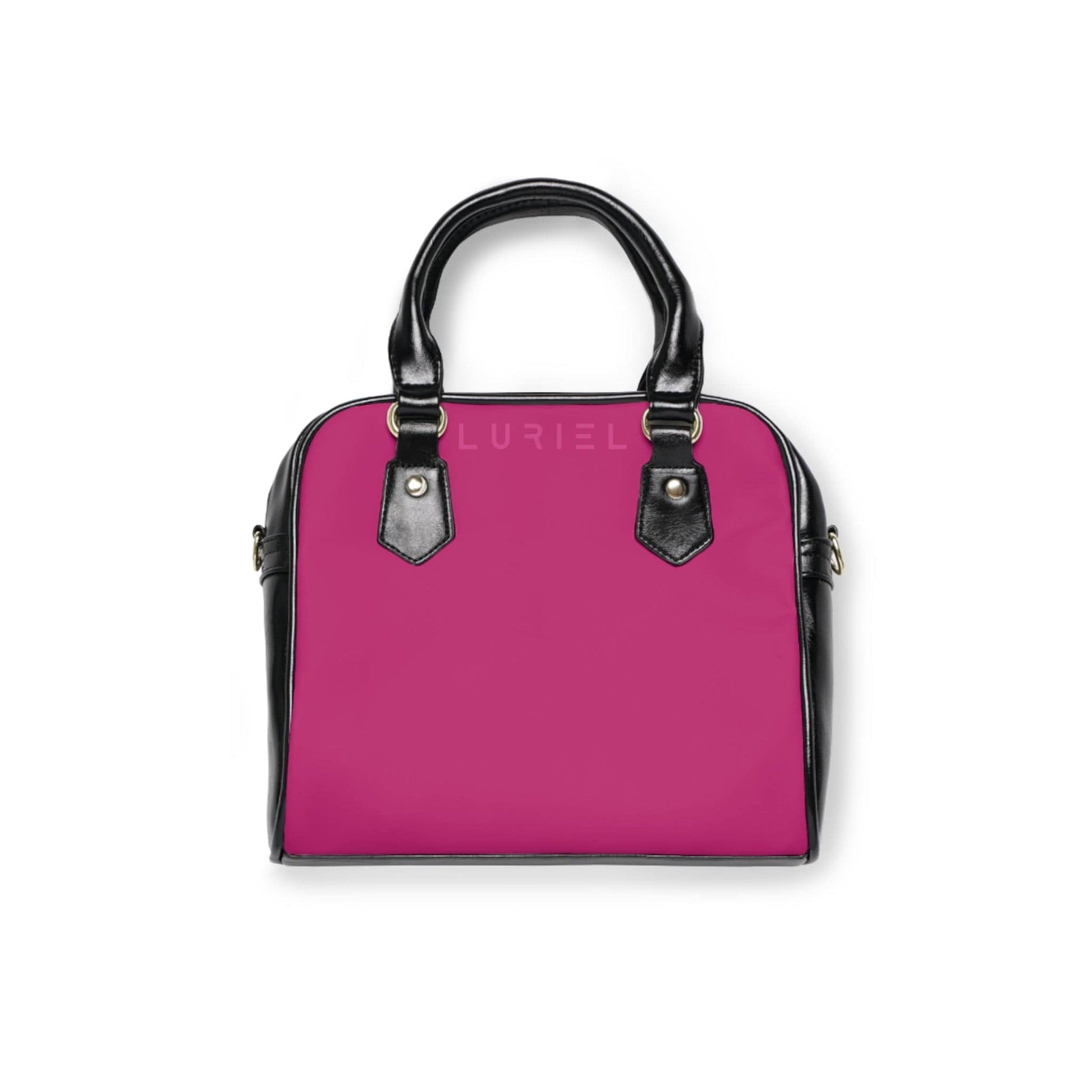 Bags 9.45" x 8.27" / Black Rouge Women's Vegan Leather Shoulder Bag