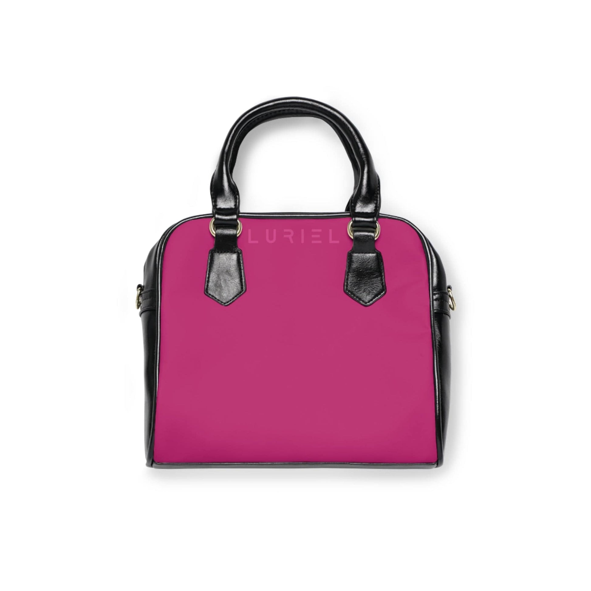 Bags 9.45" x 8.27" / Black Rouge Women's Vegan Leather Shoulder Bag