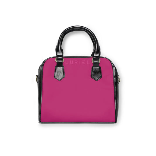 Bags 9.45" x 8.27" / Black Rouge Women's Vegan Leather Shoulder Bag