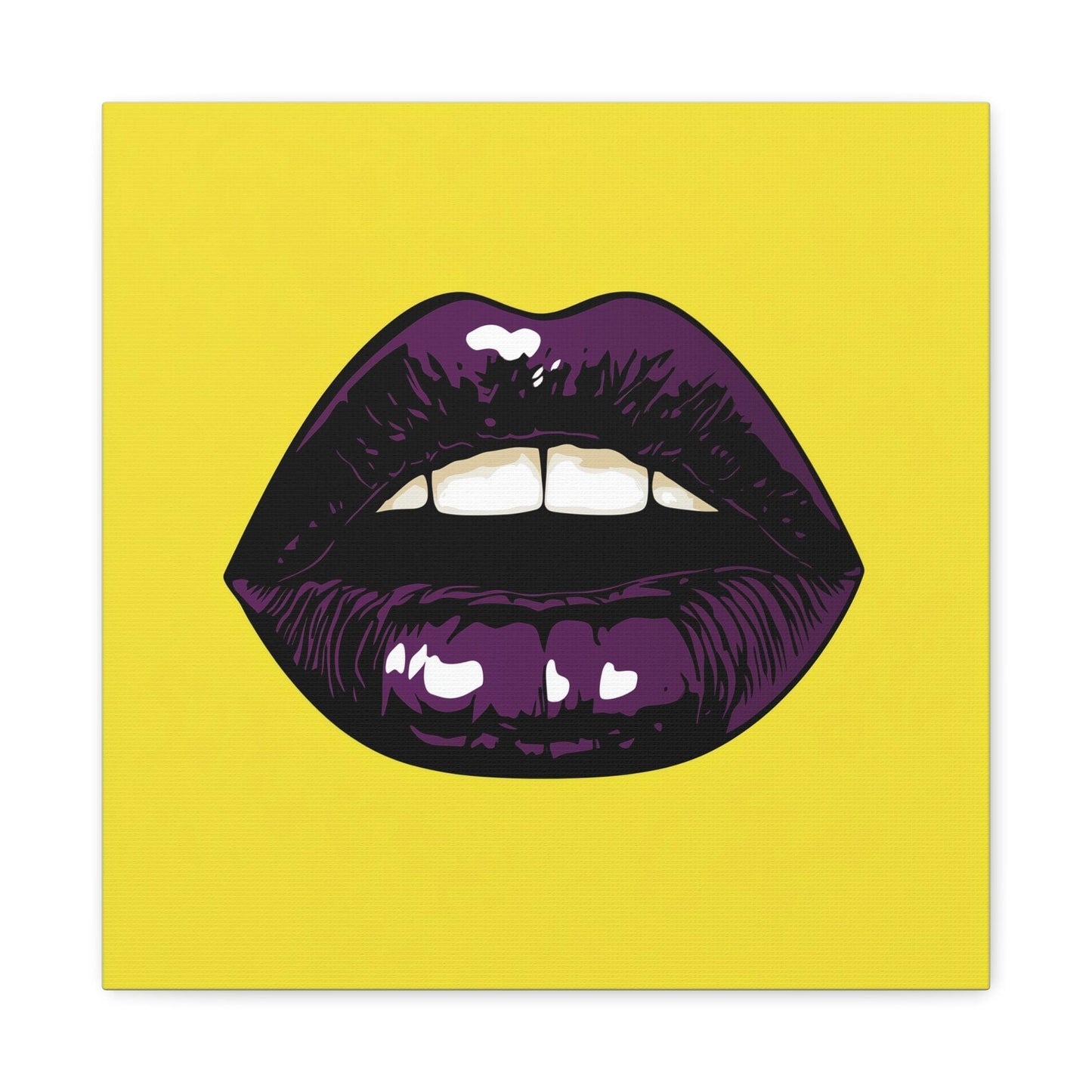 Bedroom Art Canvas 16″ x 16″ / 1.25" Witchy Movie Night, Stretched Matte Canvas