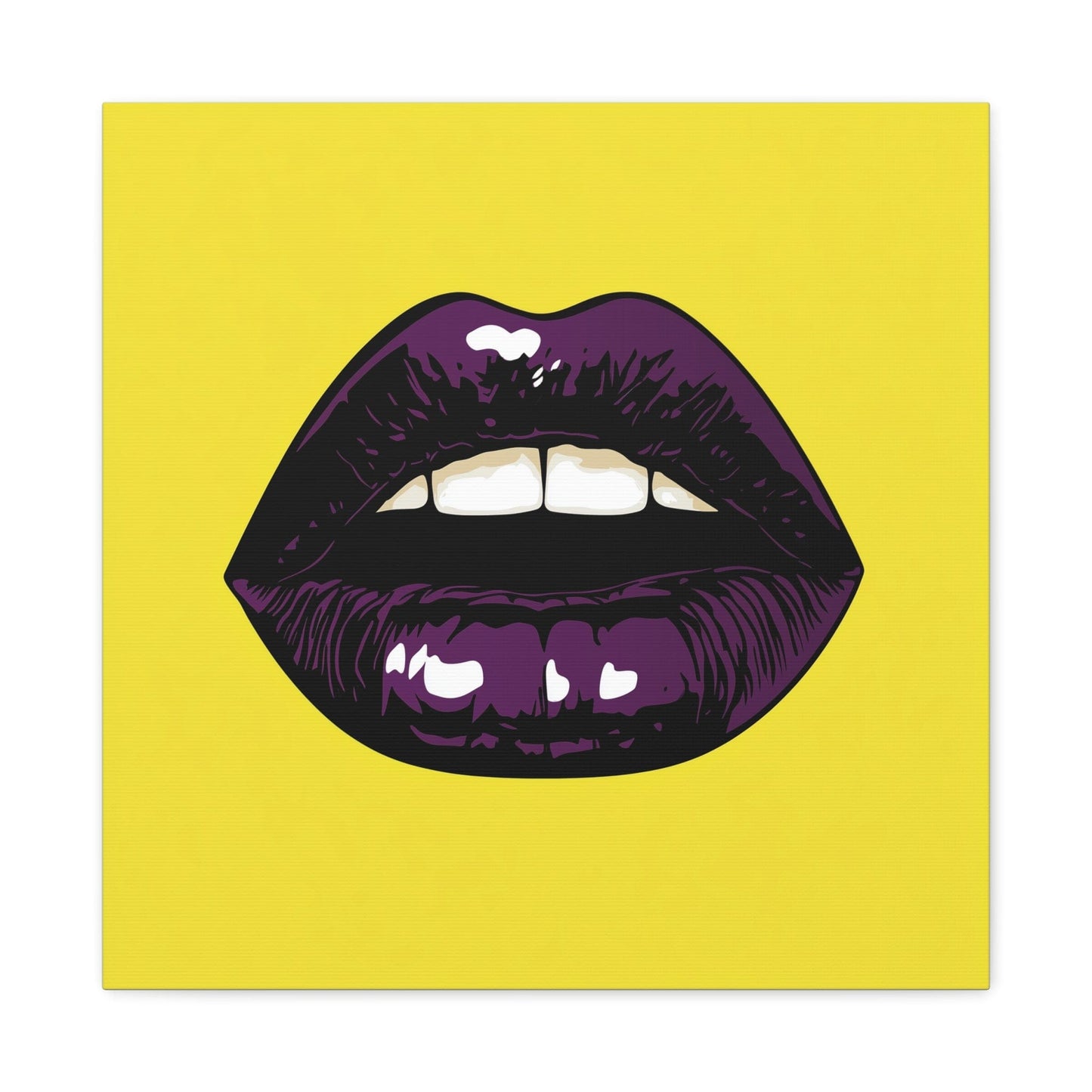 Bedroom Art Canvas 20″ x 20″ / 1.25" Witchy Movie Night, Stretched Matte Canvas