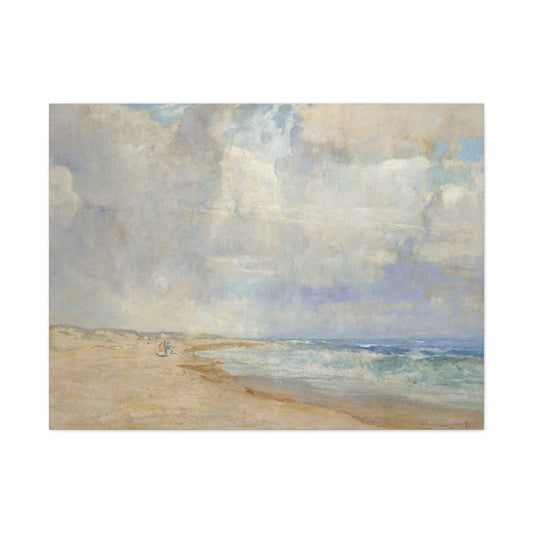 Bedroom Art Canvas 40" x 30" (Horizontal) / 1.25" After a Storm, Amagansett, Arthur Turnbull Hill, Stretched Matte Canvas
